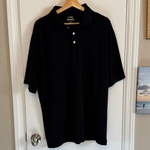 bolle golf tech Classic Black Polo Shirt